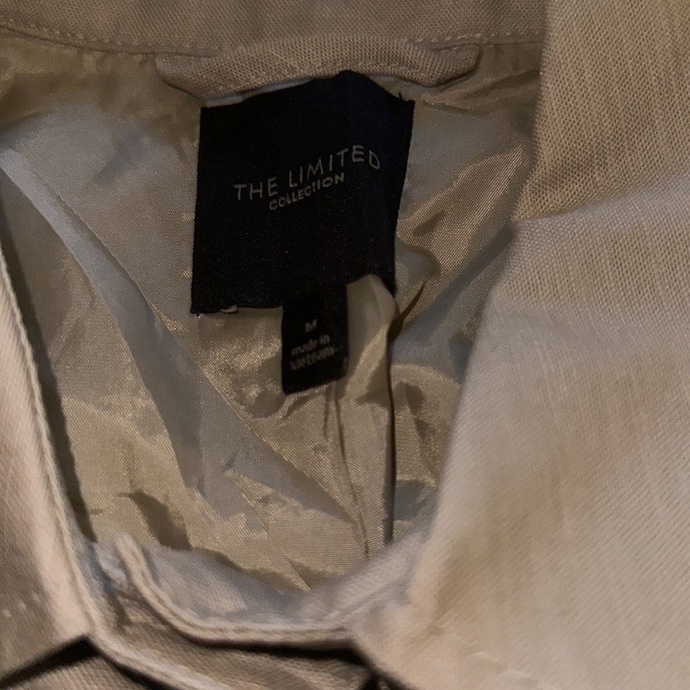 Tan The Limited 'Safari' Suit Jacket with Belt ( Size Medium) - Picture 7 of 10